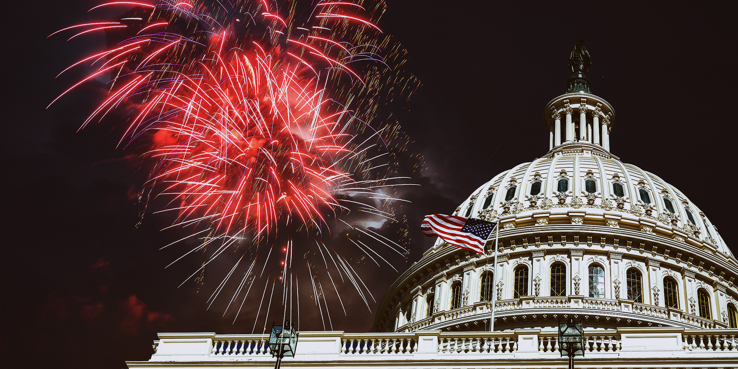 Fuegos artificiales del 4 de julio | Fuente: Shutterstock