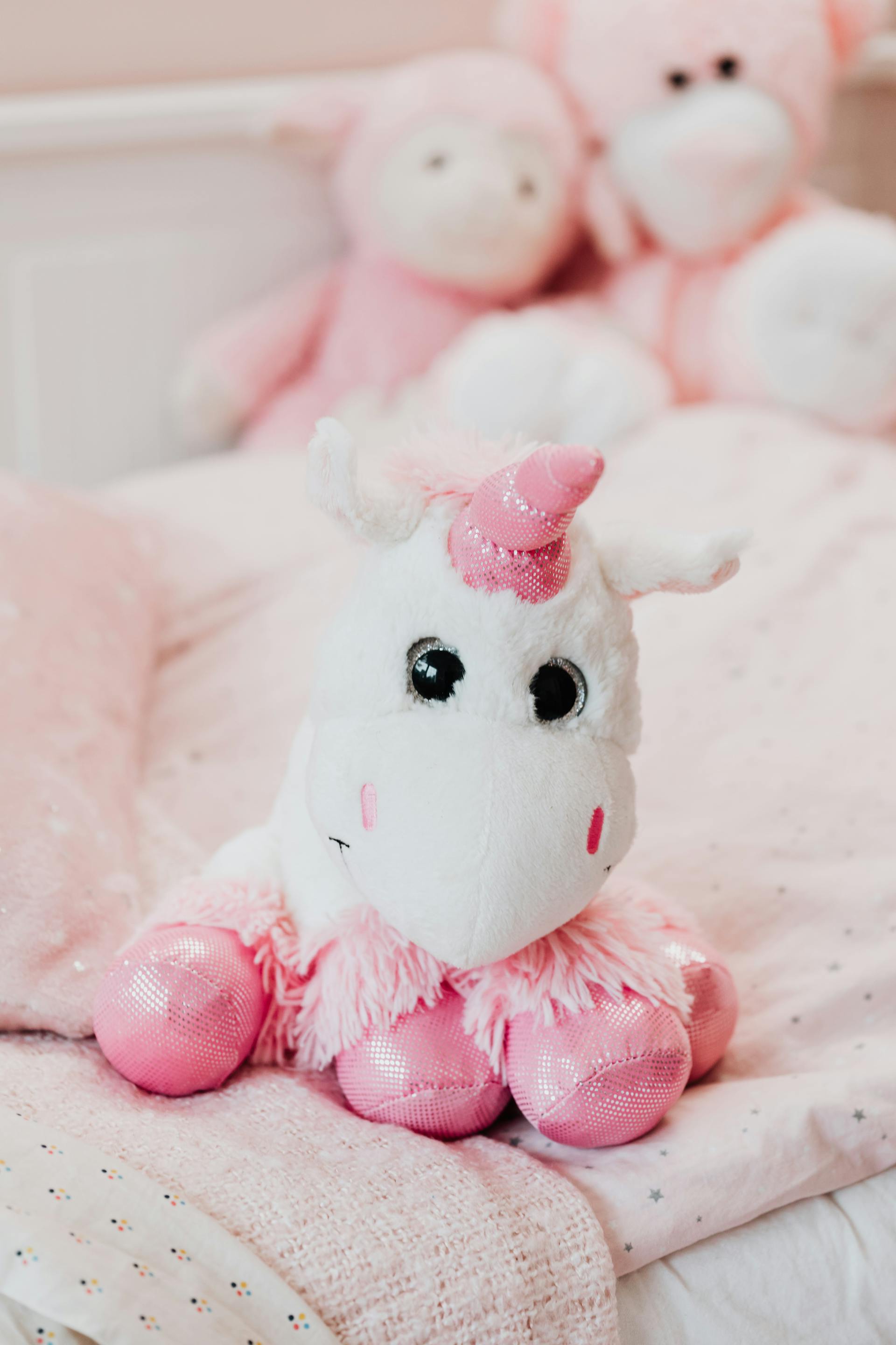 Un peluche de unicornio | Fuente: Pexels