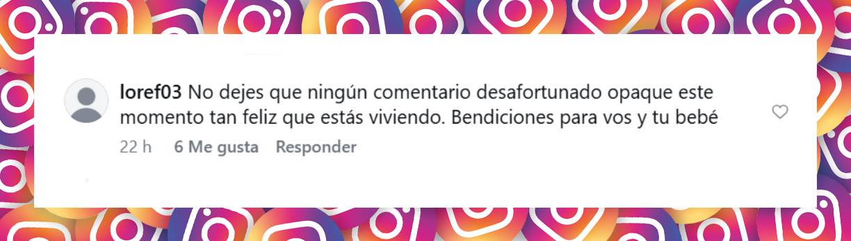 Comentario de una usuaria | Fuente: Instagram/mariabelenluduena