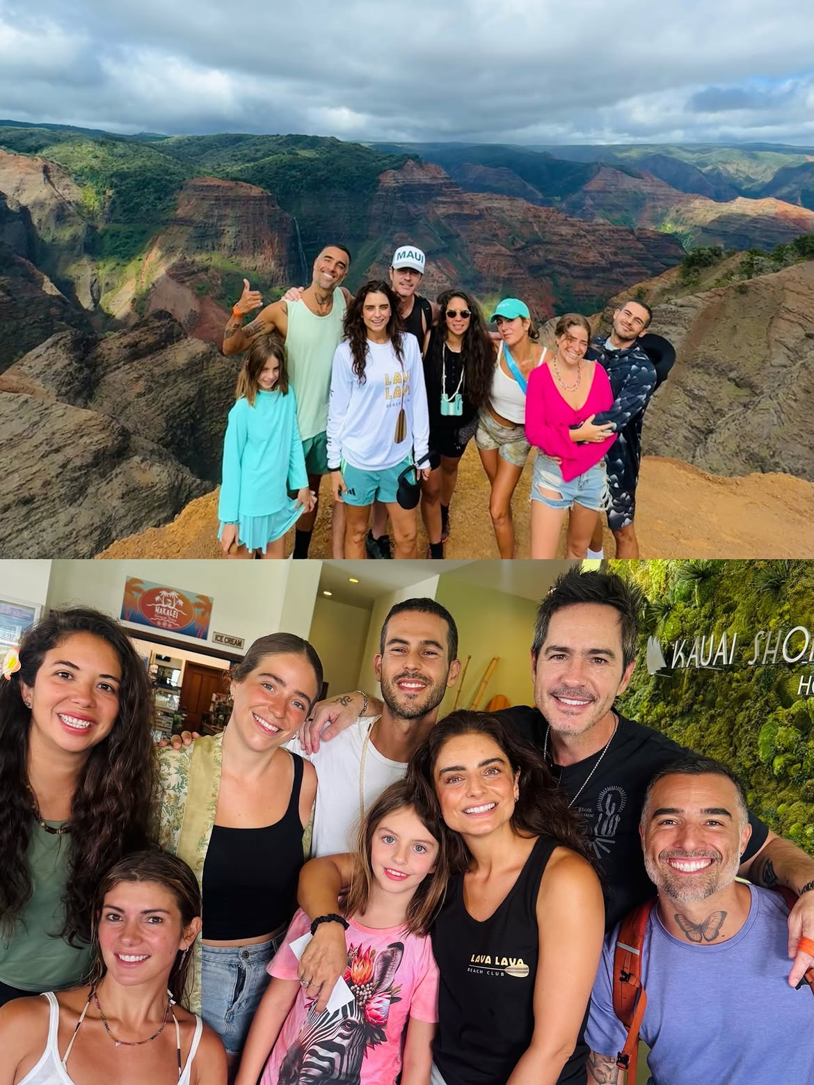 Las vacaciones de Aislinn Derbez, Mauricio Ochmann y su hija Kailani en Hawái | Fuente: Instagram/aislinnderbez