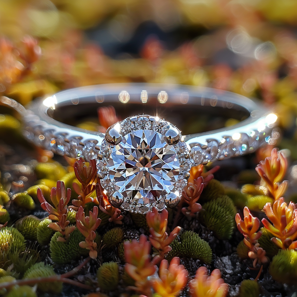 Un anillo de compromiso | Fuente: Midjourney