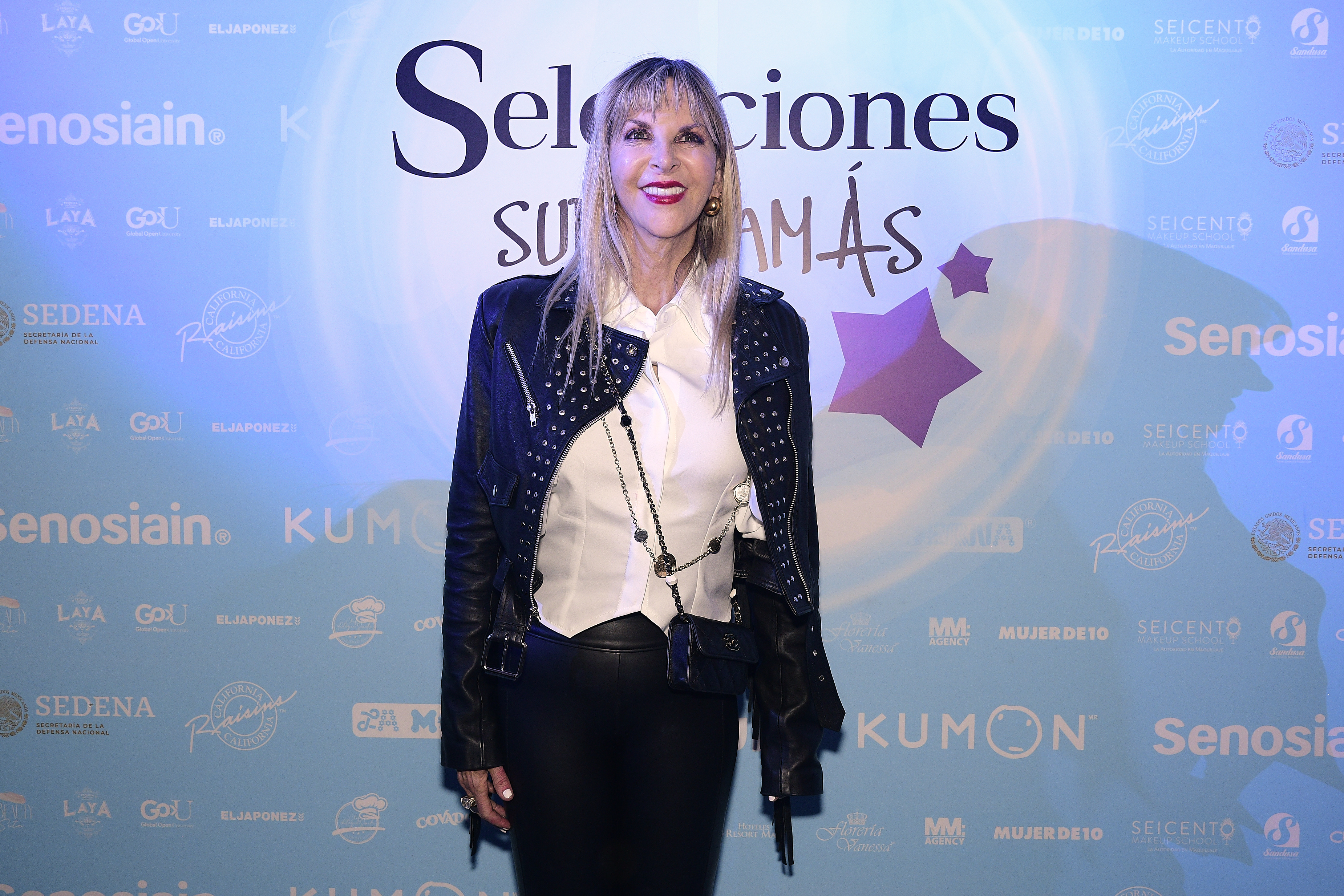 Shanik Berman posa para una foto durante la alfombra roja de "Super Mamás 2023" por Selecciones el 18 de mayo de 2023 en Ciudad de México, México. | Fuente: Getty Images