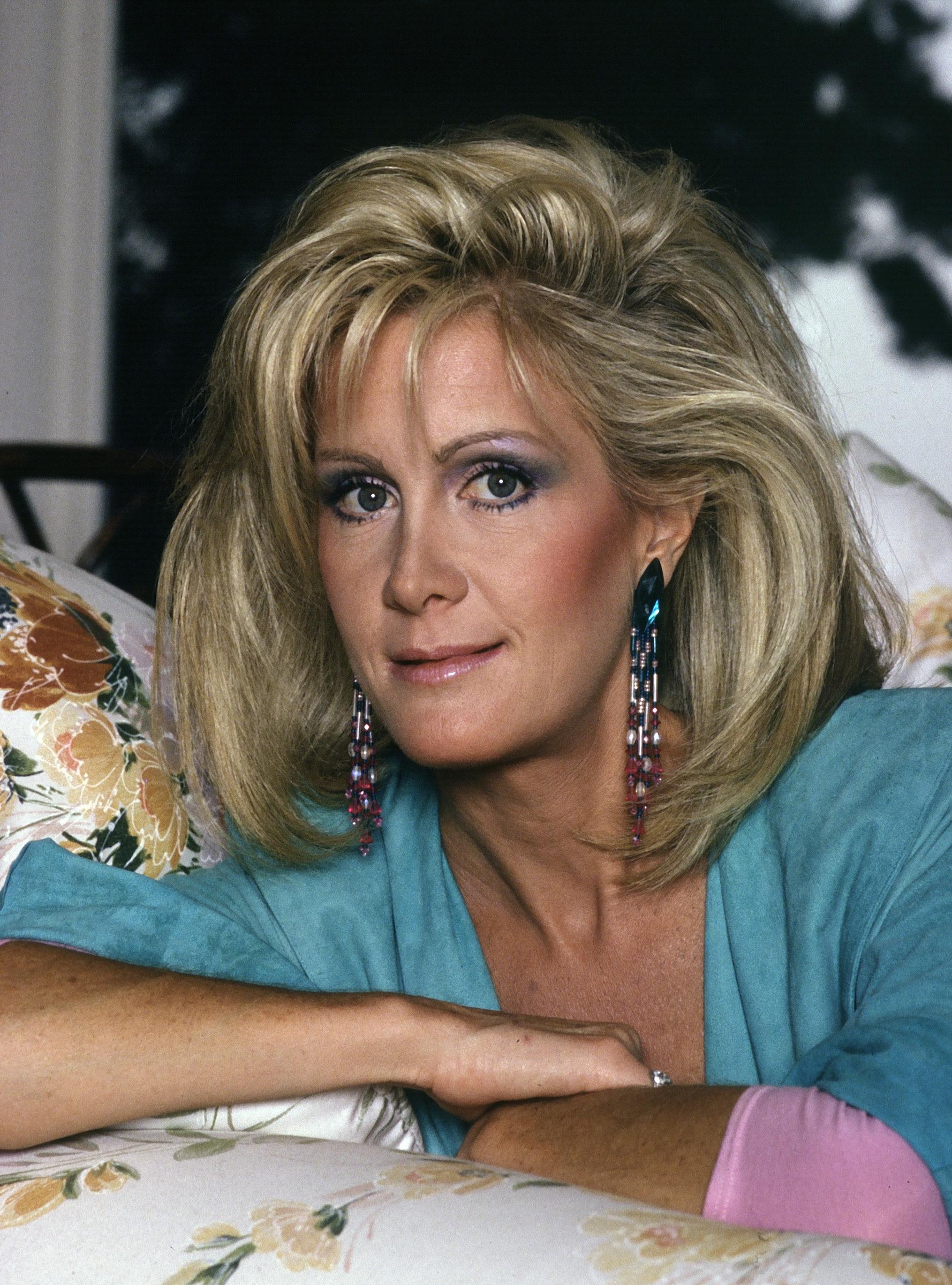 Joan Van Ark fotografiada el 29 de septiembre de 1985, en Los Ángeles, California. | Fuente: Getty Images.