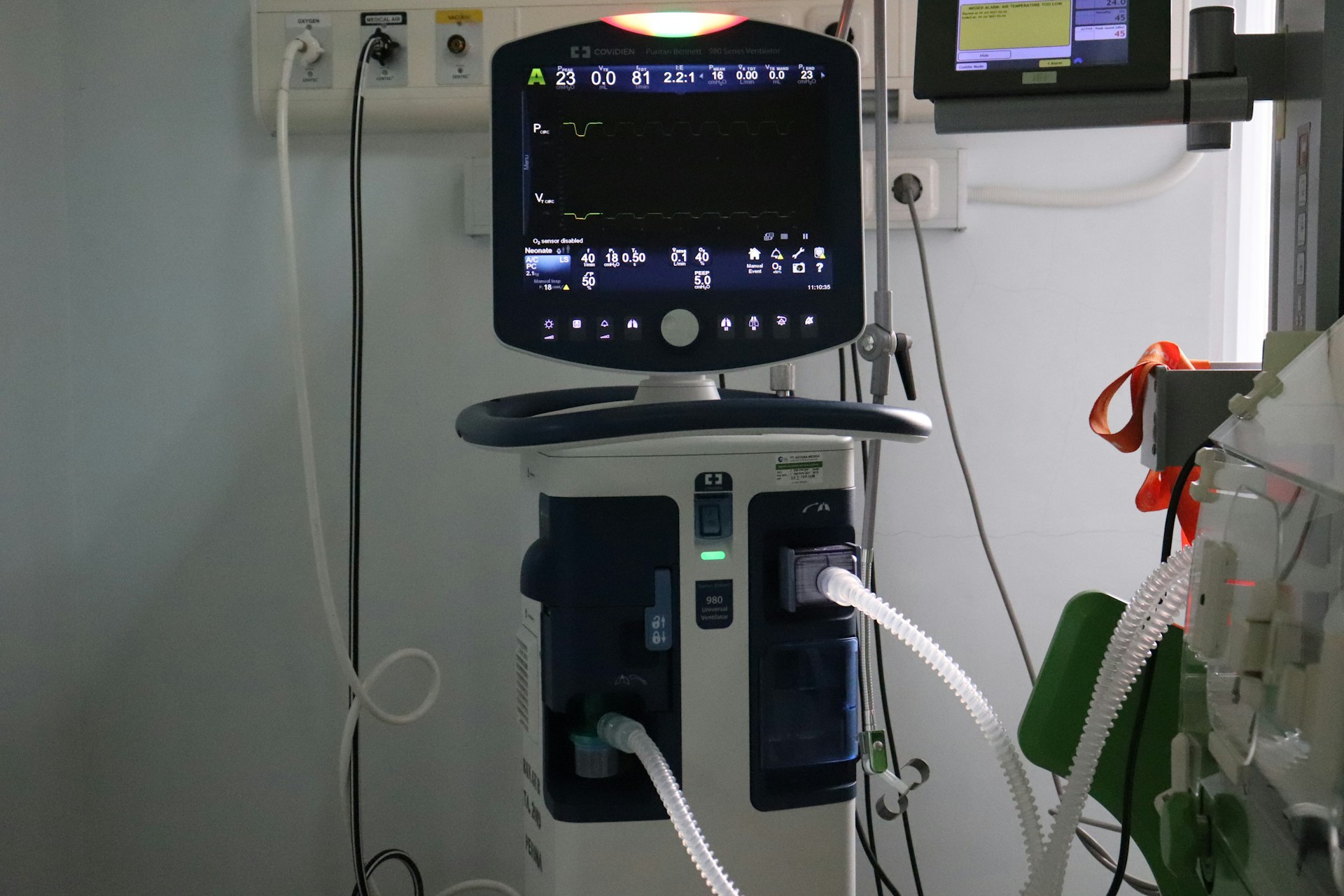 Una máquina en un hospital | Fuente: Unsplash