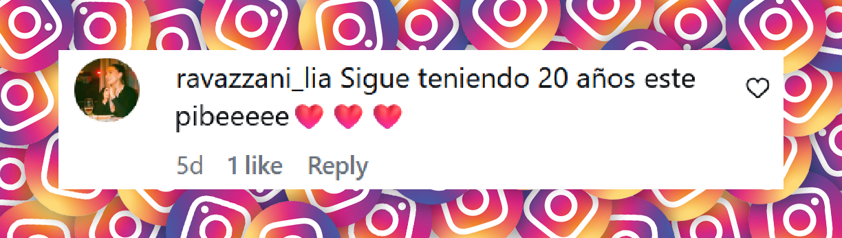 Comentario de una usuaria sobre la fotografía de la transformación física de El Polaco | Fuente: Instagram/elpolaco