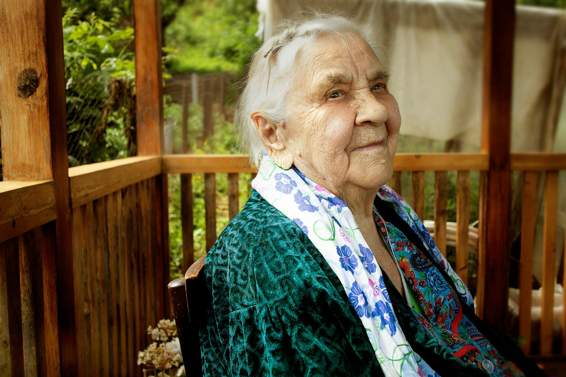 Una amable anciana | Fuente: Pexels