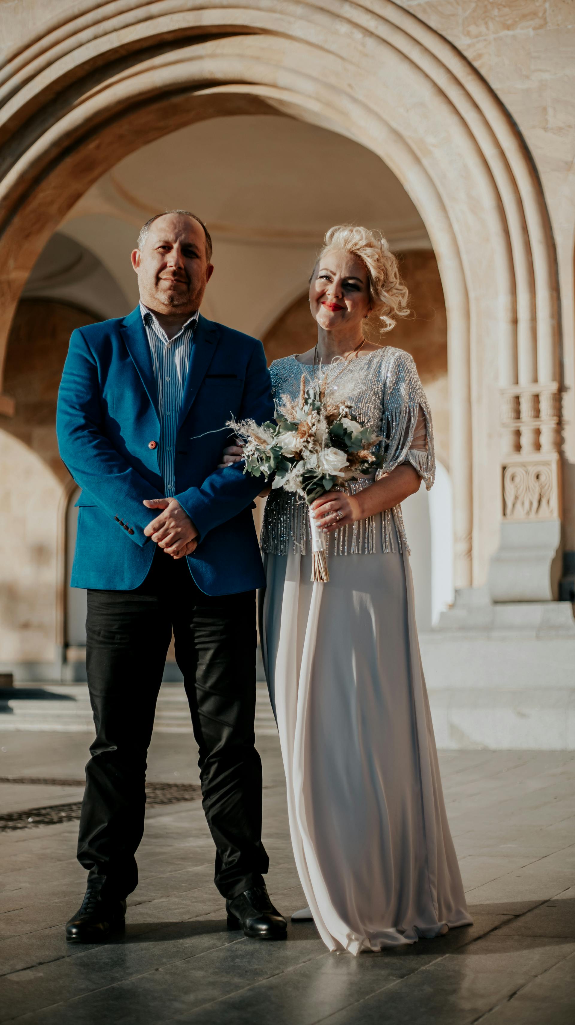Una pareja el día de su boda | Fuente: Pexels