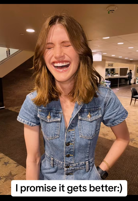 Virginia Elder ríe libremente, su alegría es tan notable como su progreso | Fuente: TikTok/virginiaeelder