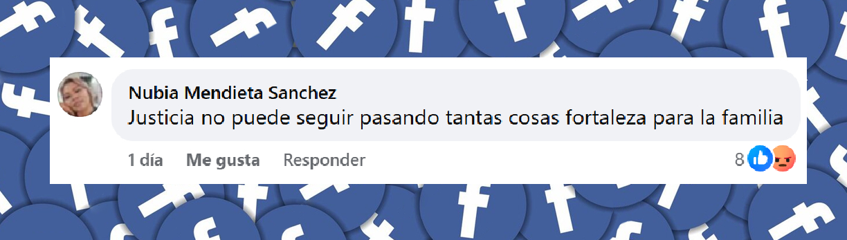 Mensaje de una usuaria tras conocer el caso de Jaime Esteban Moreno. | Fuente: Facebook/Mi Boyacá.