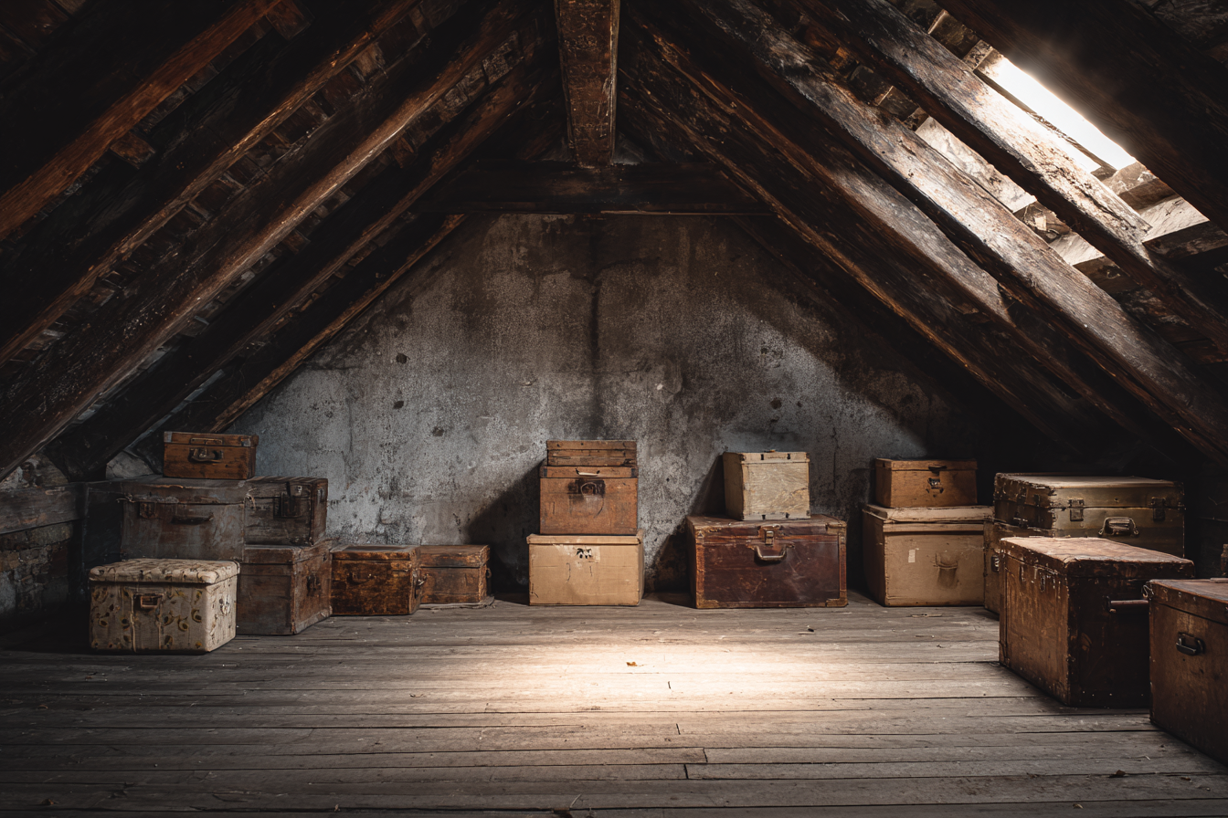 Un desván | Fuente: Midjourney