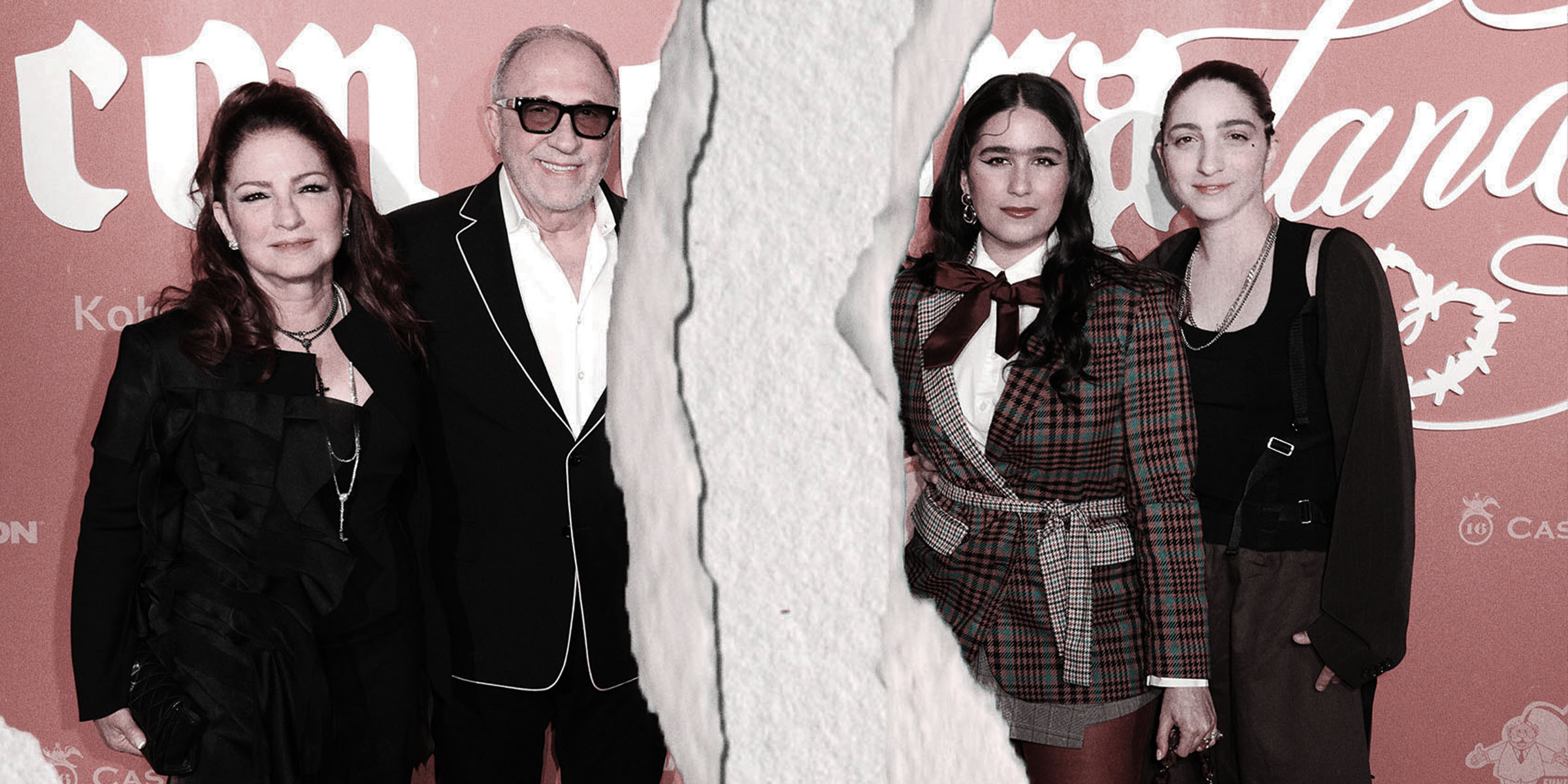 Gloria y Emilio Estefan | Gemeny Hernández y Emily Estefan | Fuente: Getty Images