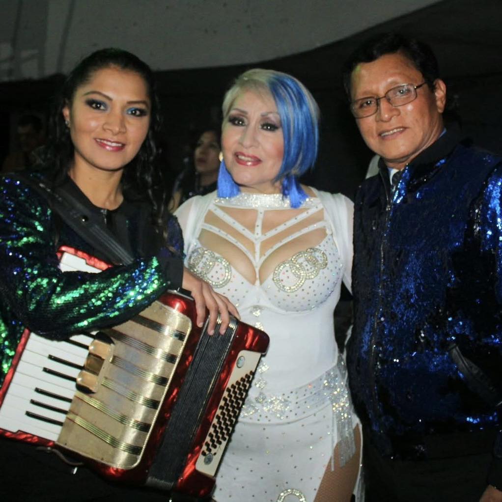 Alberto Pedraza junto a Nayely “La Reina de la Cumbia” | Fuente: Facebook/Alberto Pedraza