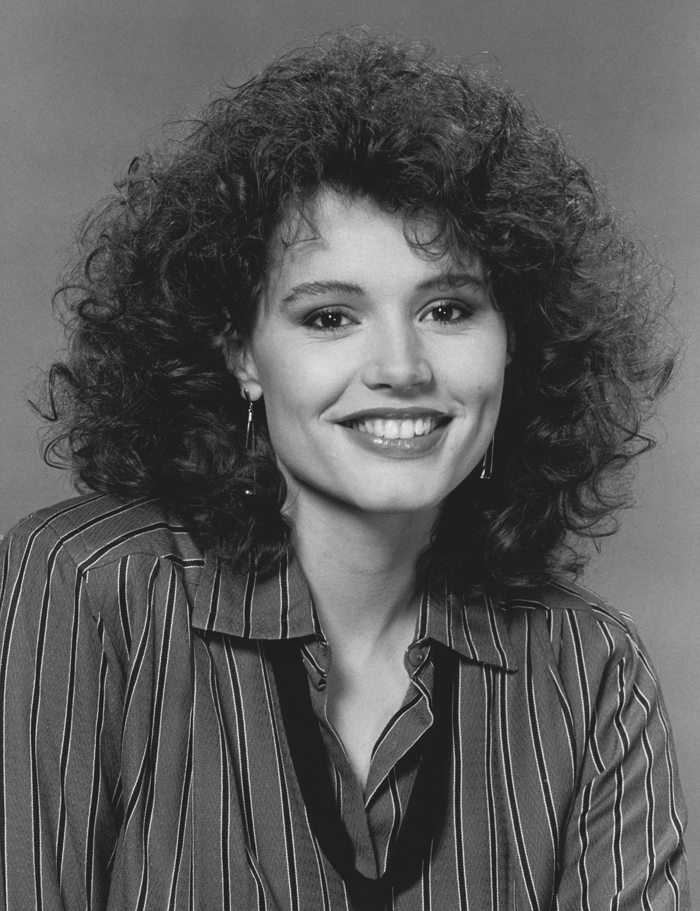 Geena Davis hacia 1985. | Fuente: Getty Images