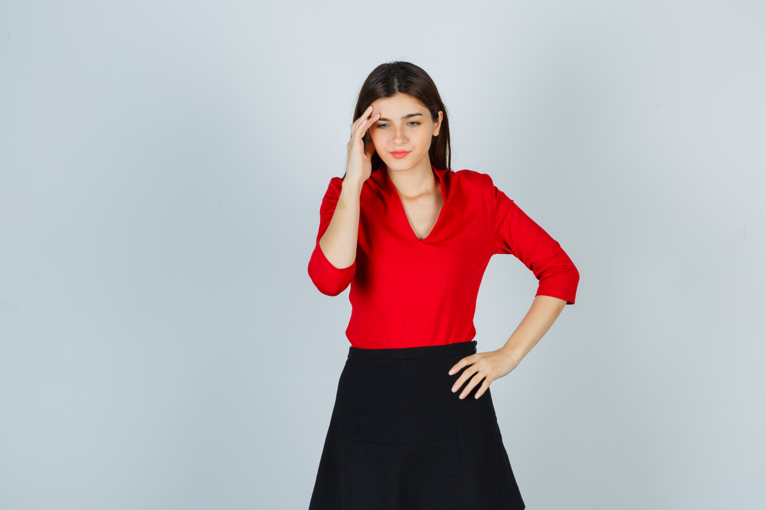 Una mujer frustrada | Fuente: Freepik