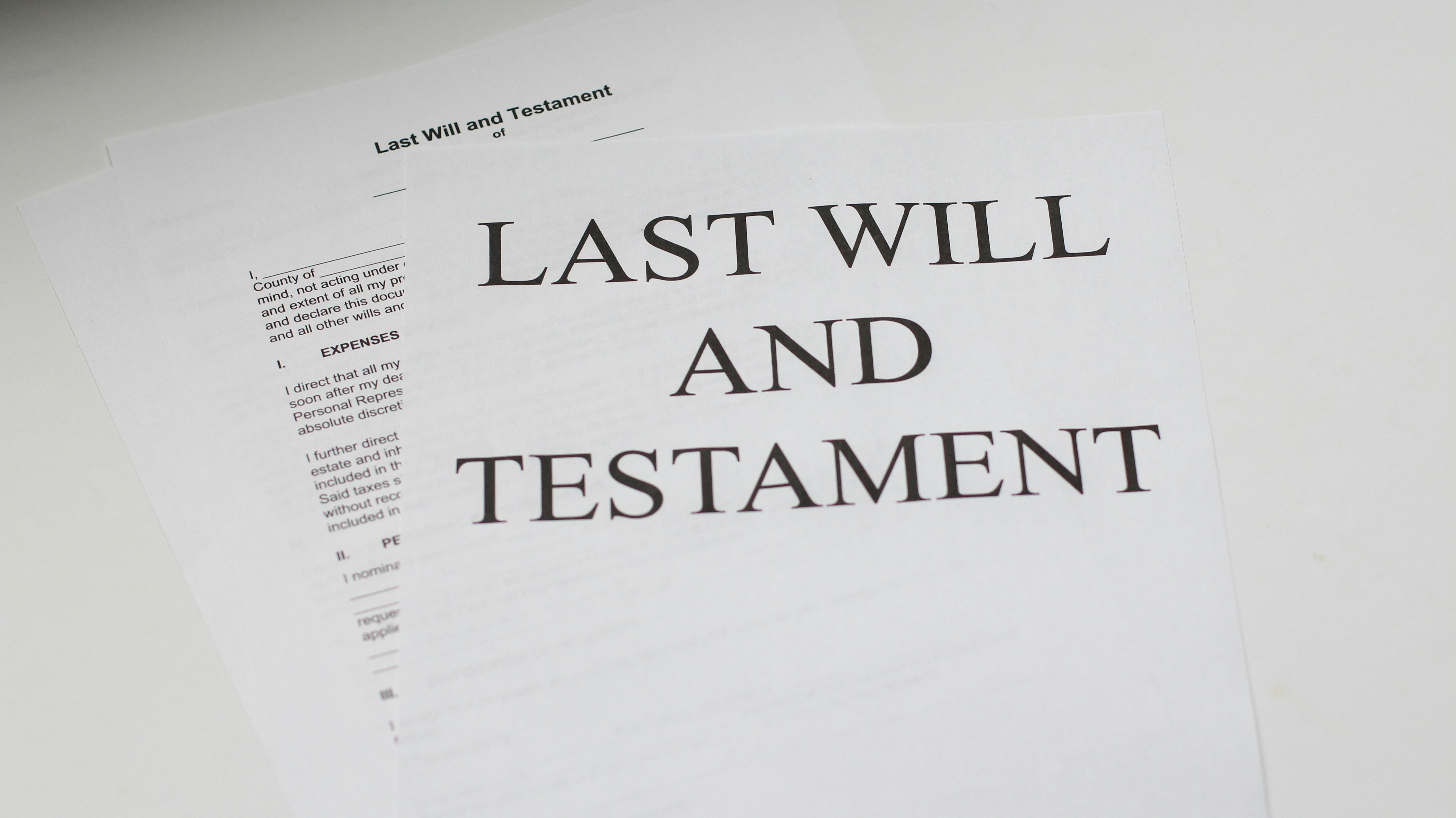 El papeleo de un testamento final | Fuente: Unsplash