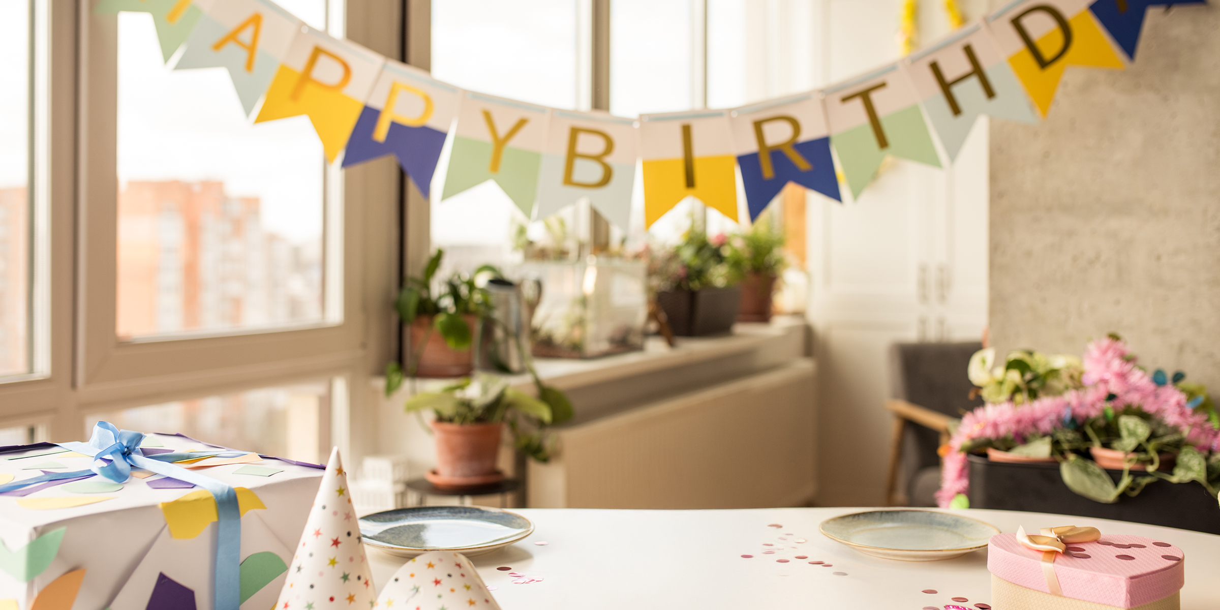 Decoración de fiesta de cumpleaños | Fuente: Shutterstock