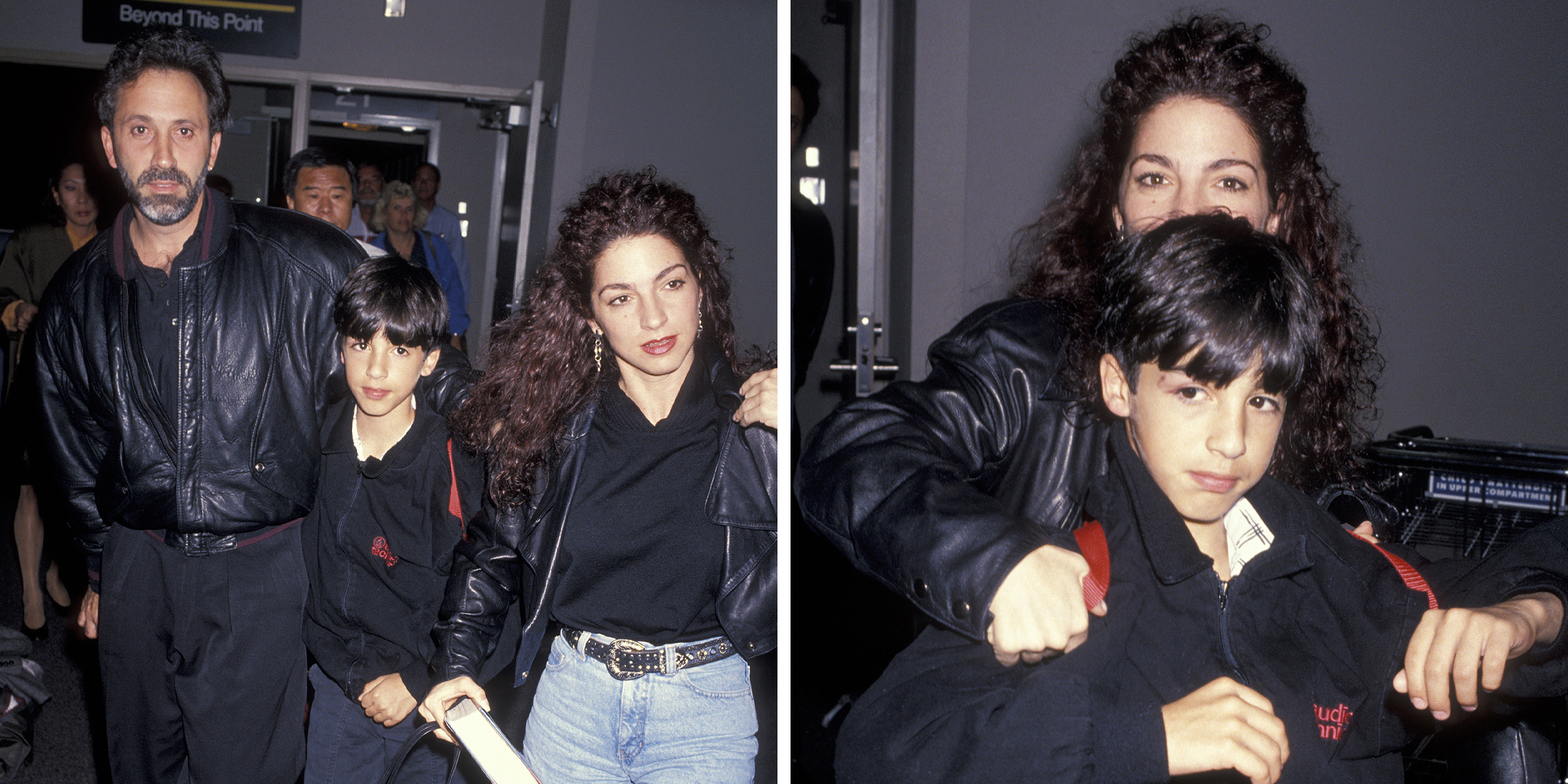 Emilio Estefan, Gloria Estefan y su hijo Nayib | Gloria Estefan y su hijo Nayib | Fuente: Getty Images