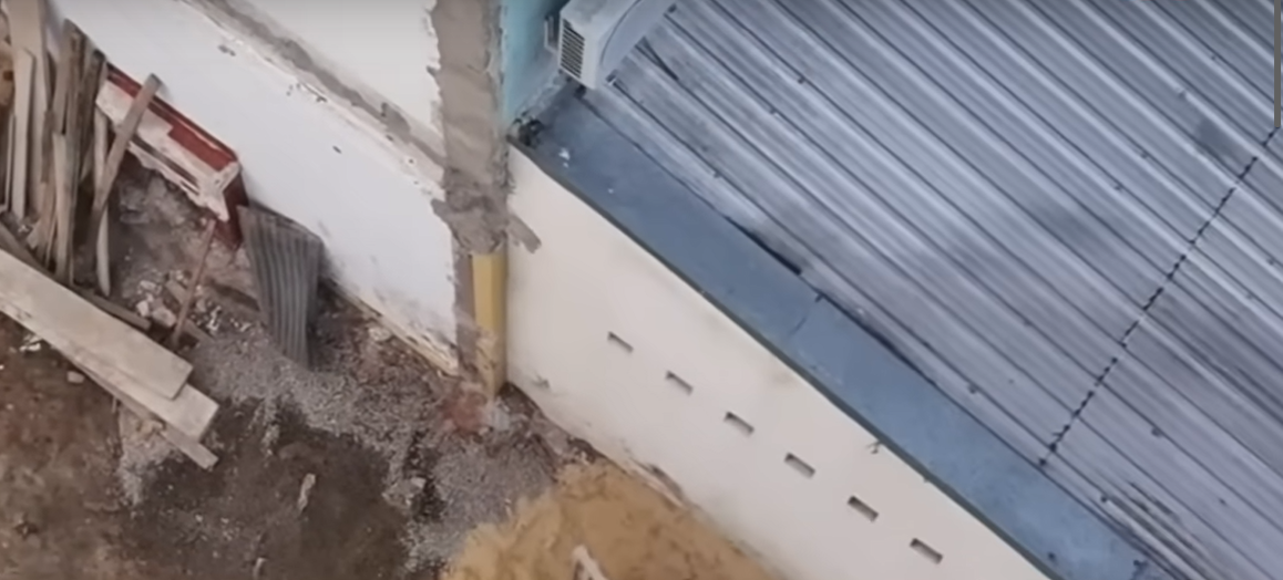 Toma aérea de la casa donde vivió Gustavo Cerati | Fuente: YouTube/Todo Noticias