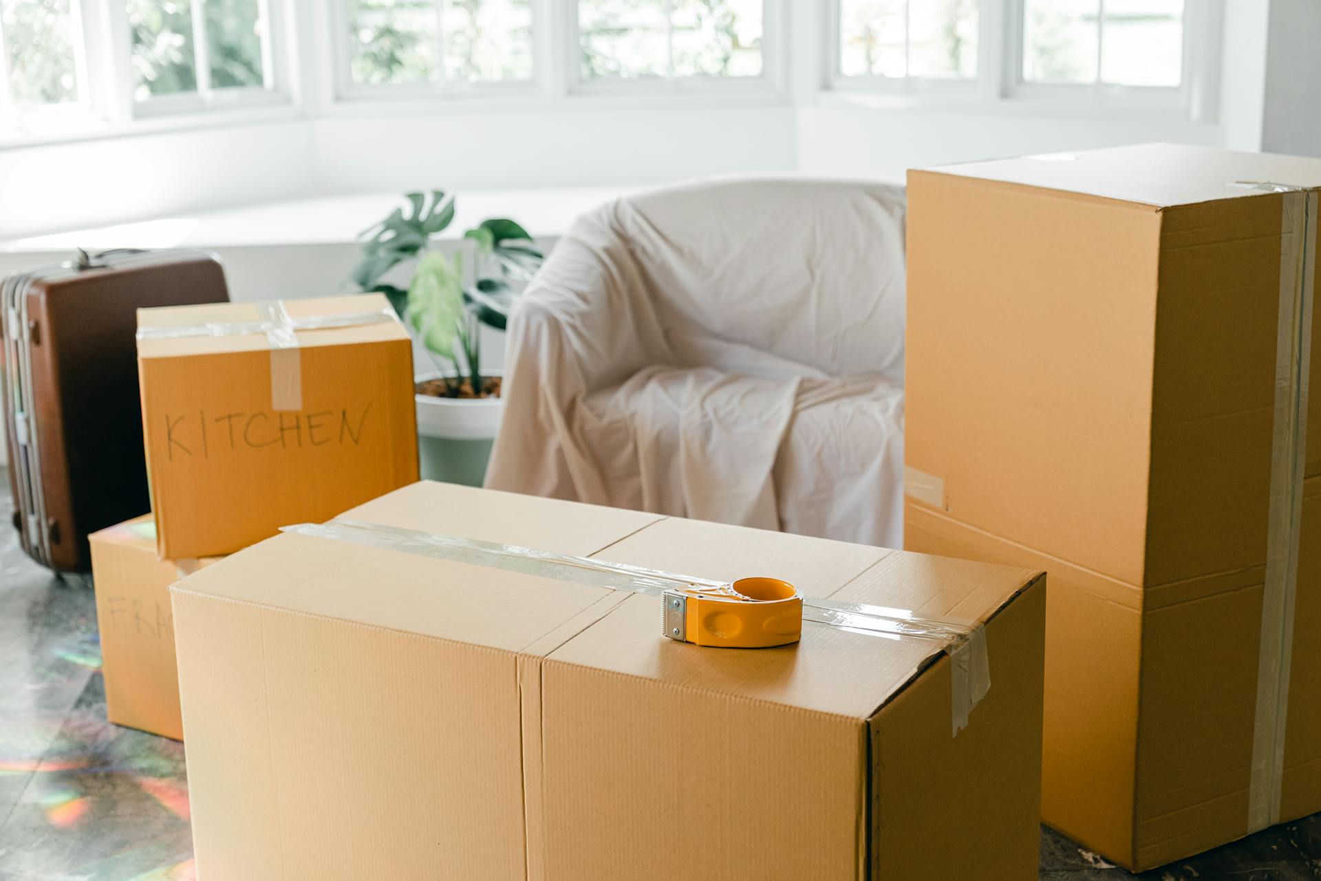 Cajas embaladas | Fuente: Pexels