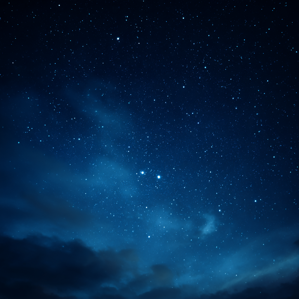Un cielo estrellado | Fuente: Midjourney