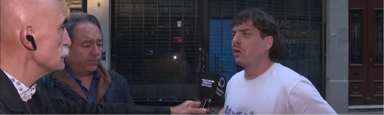 Matilda López Sanzetenea | El hermano de Matilda hablando de lo ocurrido | Fuente: YouTube/Televisión Pública Noticias