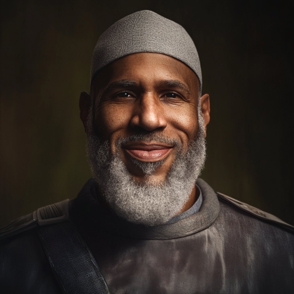 Un hombre sonriendo | Fuente: Midjourney