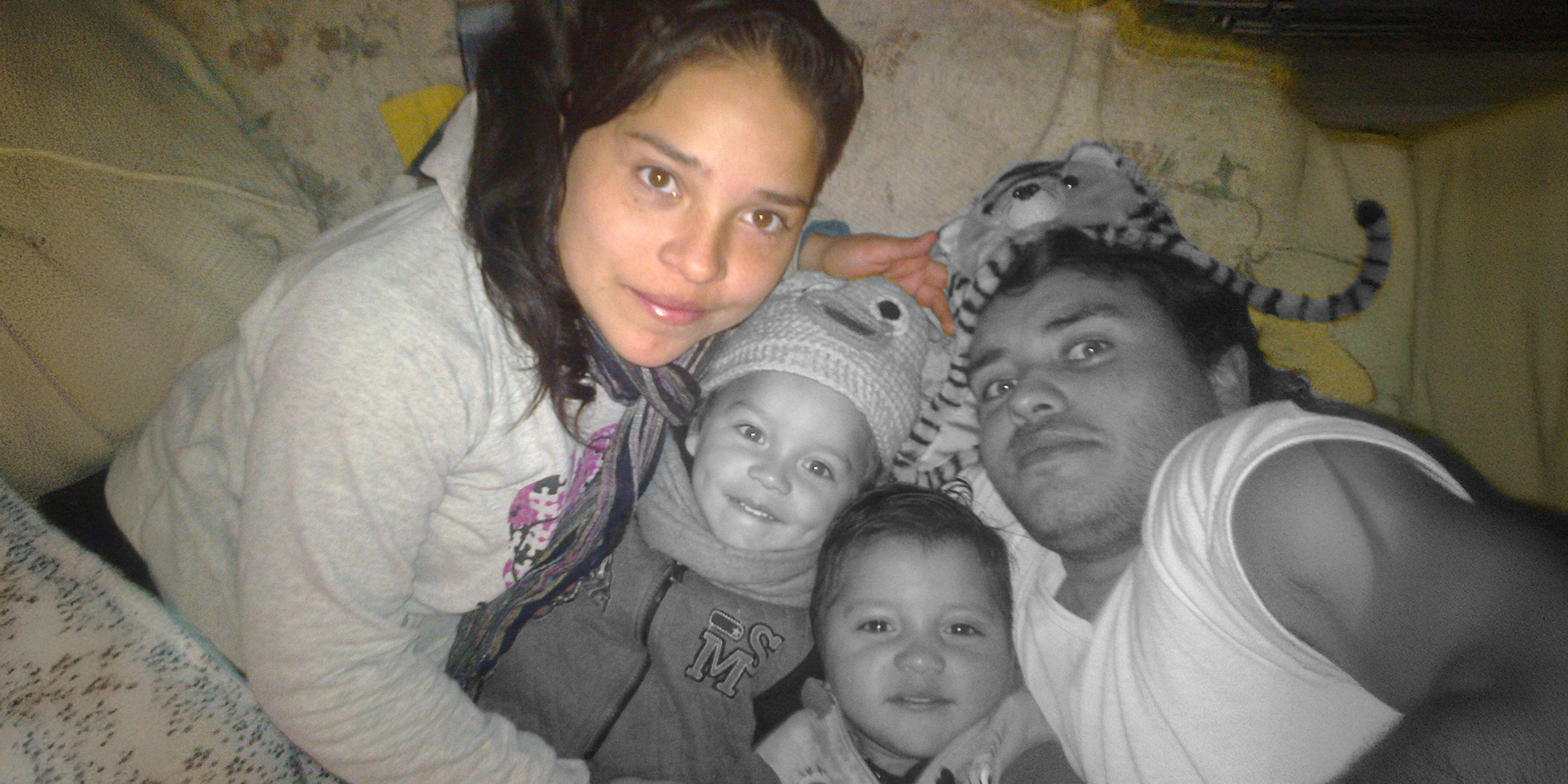 Anabella Cepeda, Ricardo Oliva y sus hijos | Fuente: facebook.com/ricardo.oliva.90281