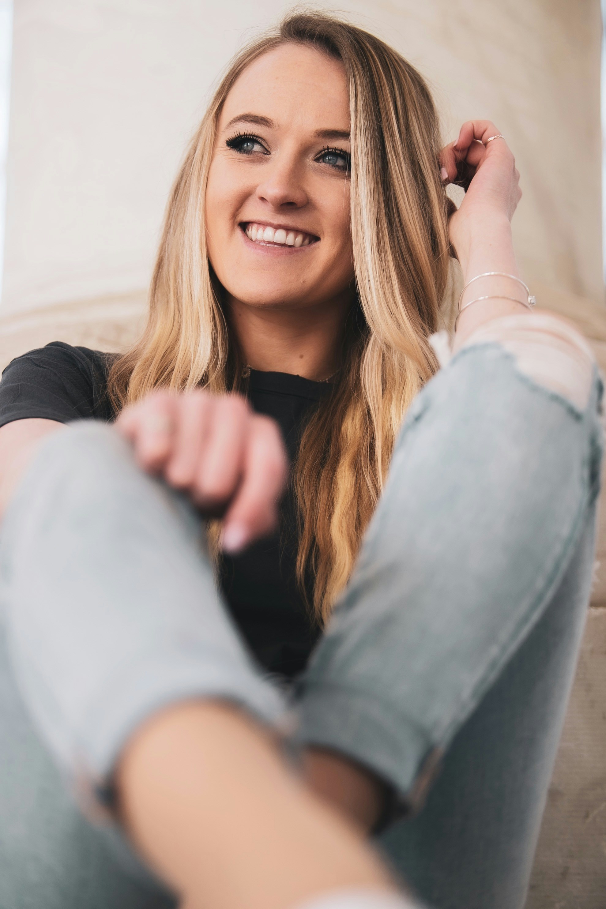 Una mujer feliz | Fuente: Unsplash