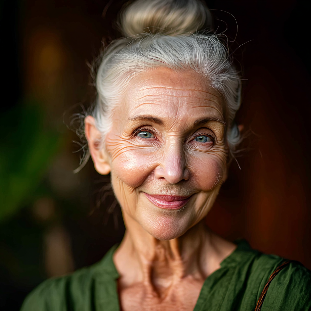 Una amable anciana | Fuente: Midjourney