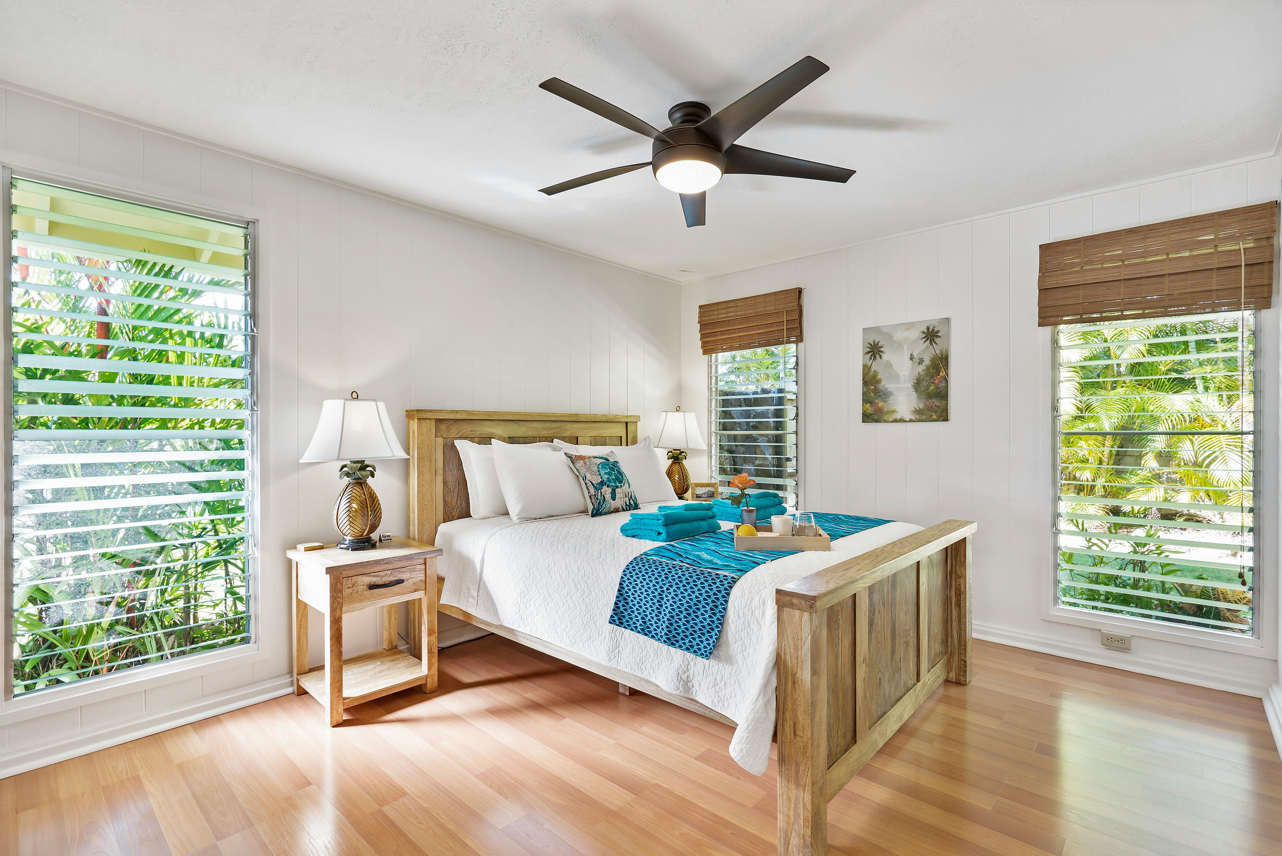 Un luminoso dormitorio de resort | Fuente: Pexels