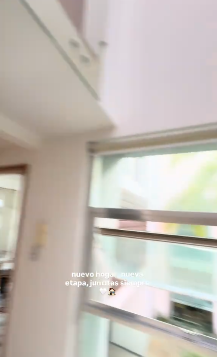 Imagen del nuevo departamento de Romina Marcos junto a su novia Laura Salazar. | Fuente: TikTok/romimarcos