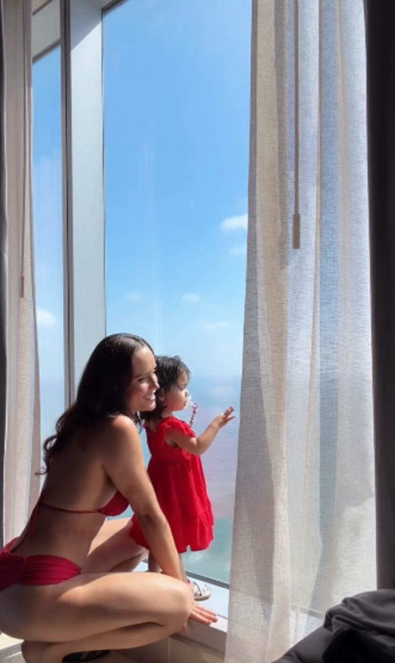 Ana Lucía Domínguez compartiendo junto a su hija Luciana | Fuente: Instagram/analuciado