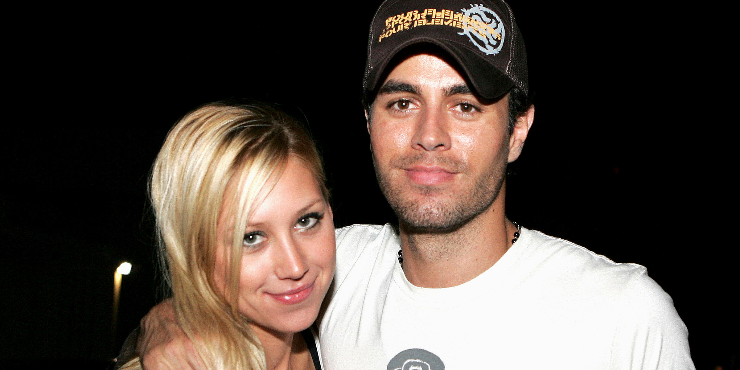 Anna Kournikova y Enrique Iglesias. | Fuente: Getty Images