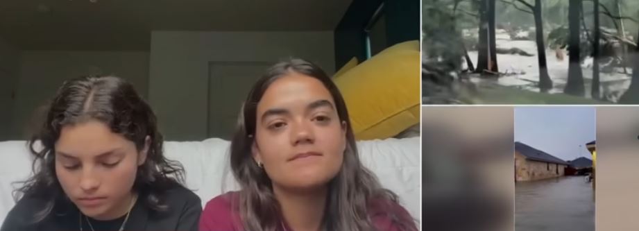 Silvana Garza Valdez y María Paula Zárate cuentan cómo sobrevivieron a inundación en Hill Country, Texas | Fuente: YouTube/NMás