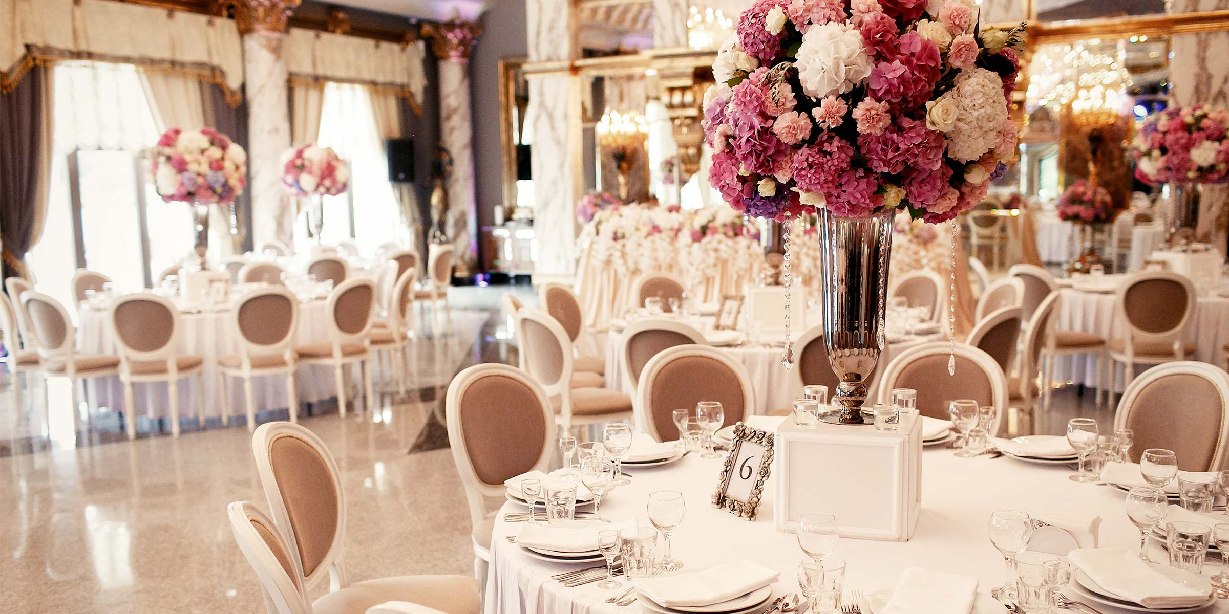 Un salón de bodas | Fuente: Shutterstock