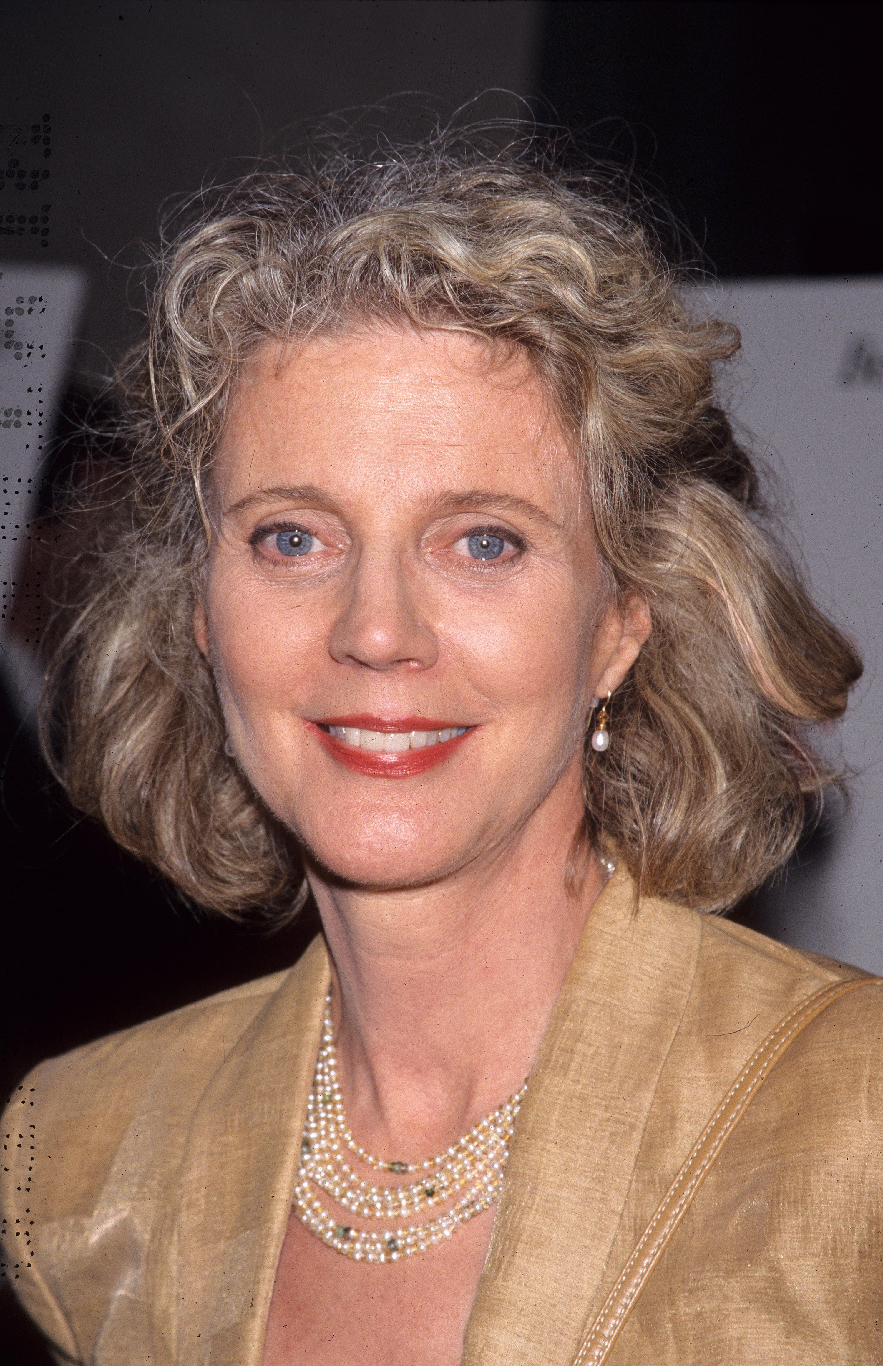 Blythe Danner durante la fiesta "Meet the Parents" en el Tribeca Grand Hotel de Nueva York el 13 de septiembre de 2000 | Fuente: Getty Images