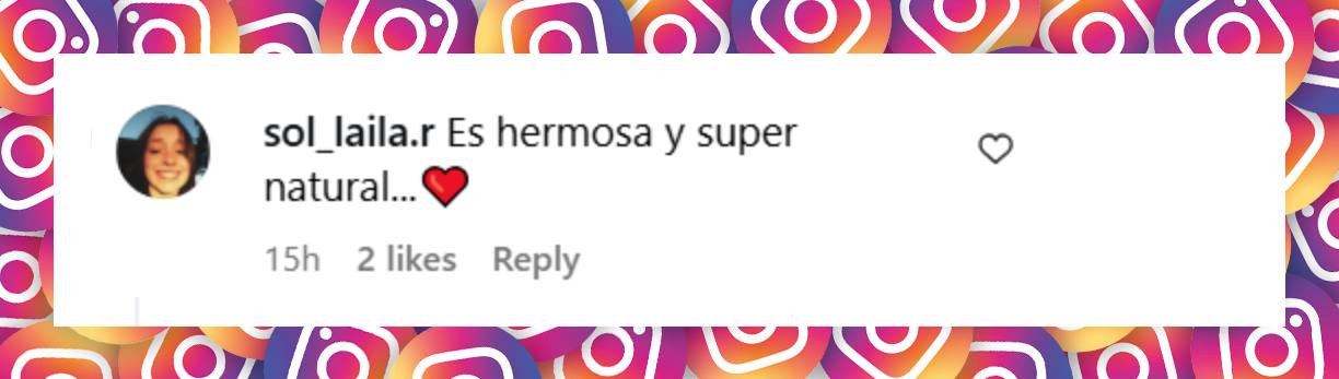 Comentario de una internauta | Fuente: Instagram/revistagenteok