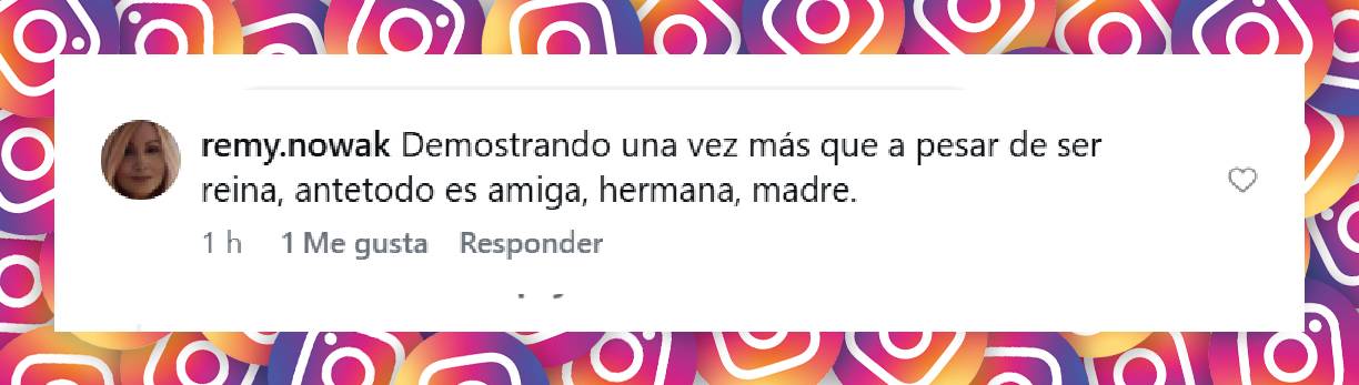 Comentario de una usuaria sobre la presencia de la reina Letizia | Fuente: Instagram/lavanguardia