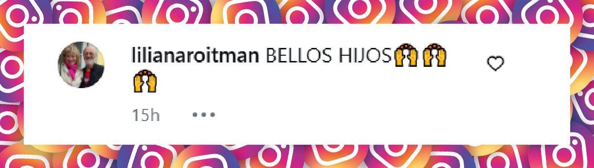 Comentario de una usuaria | Fuente: Instagram/benjaminvicuna.ok