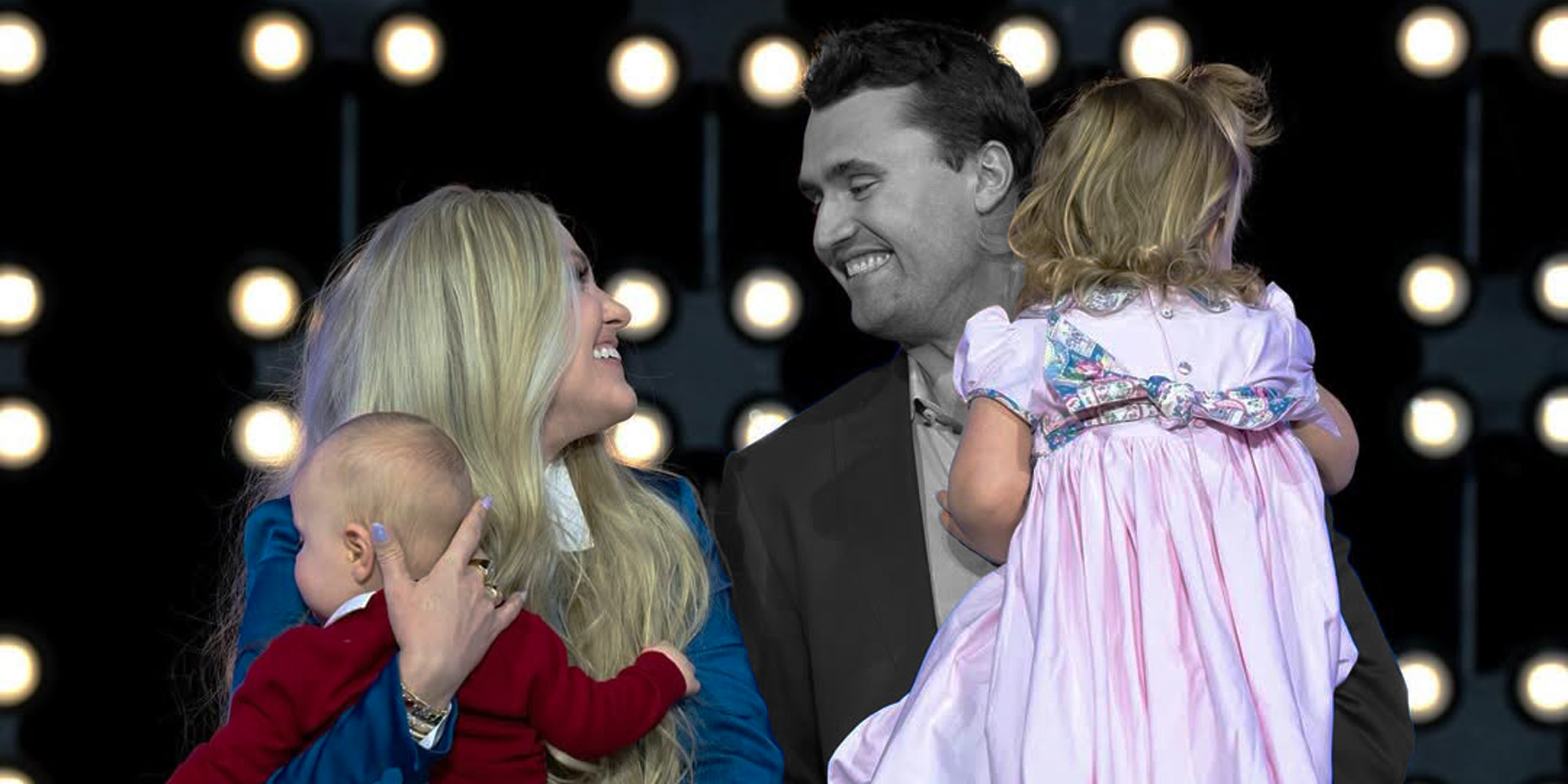 Charlie Kirk junto a su esposa e hijos | Fuente: Instagram.com/charliekirk1776