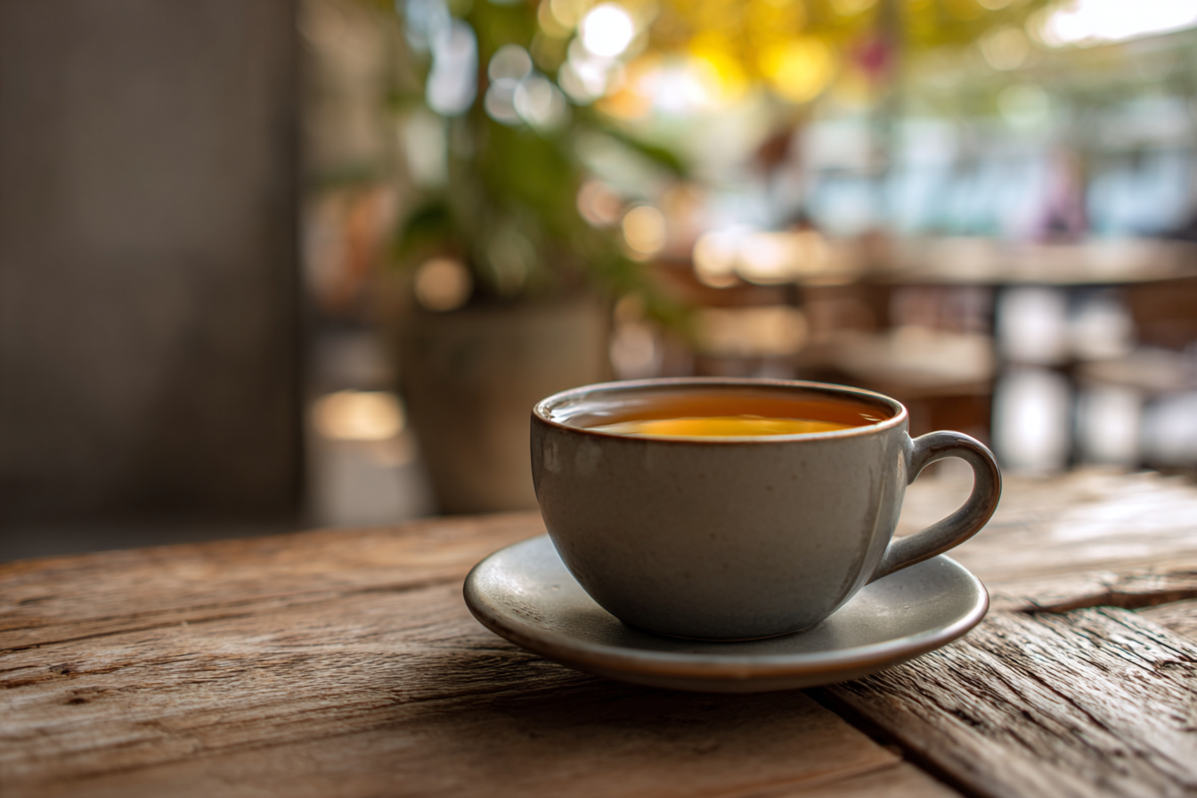 Una taza de té | Fuente: Midjourney