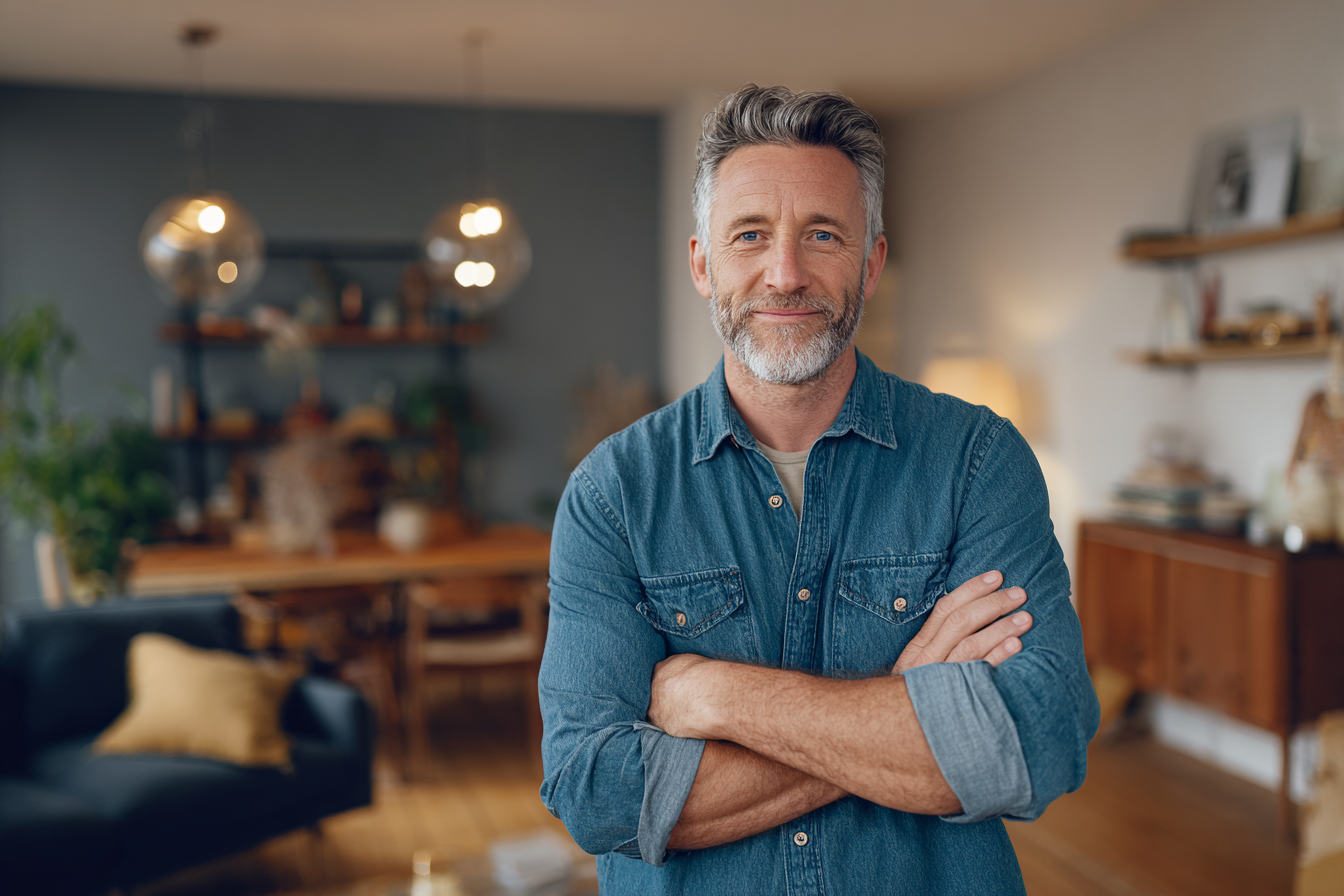 Un hombre | Fuente: Midjourney