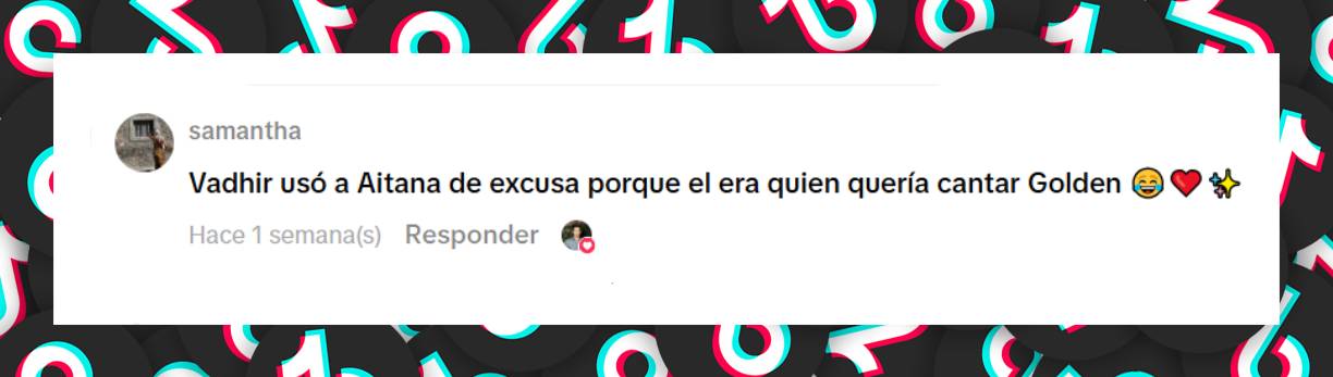 Comentario de una usuaria | Fuente: TikTok/vadhirderbez