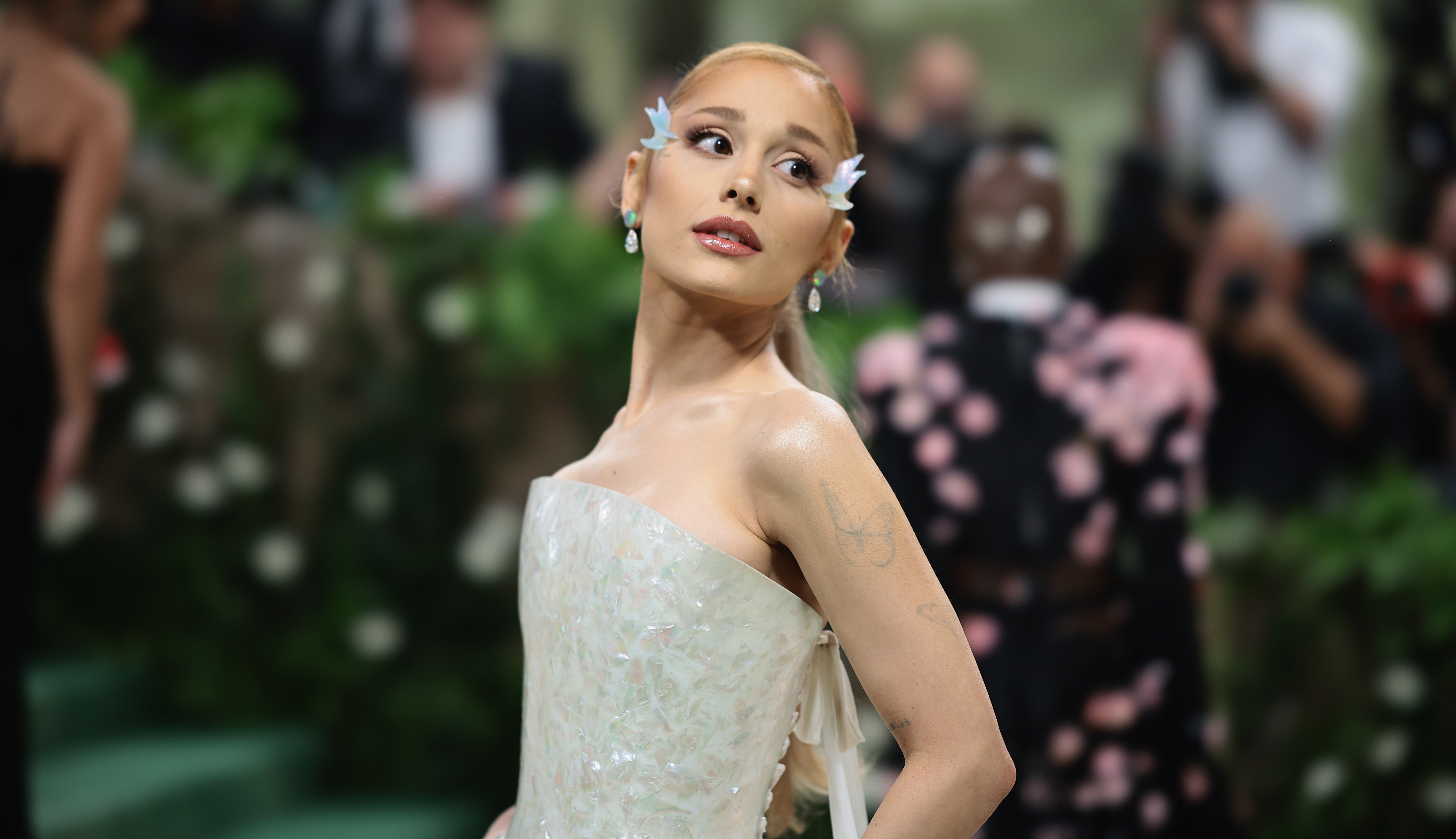 Ariana Grande en la Gala Met 2024 el 6 de mayo en Nueva York. | Fuente: Getty Images