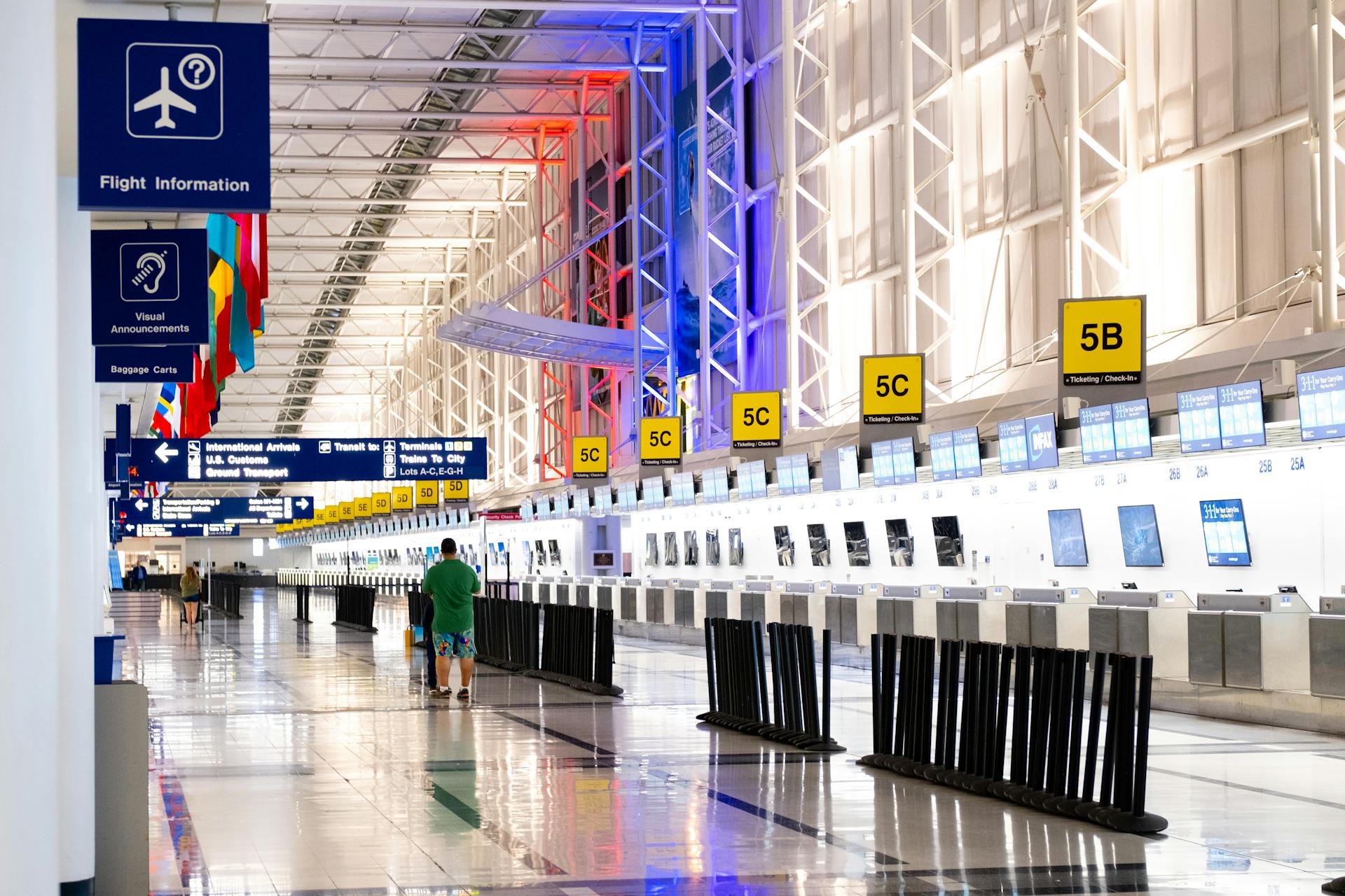 Un aeropuerto | Fuente: Pexels