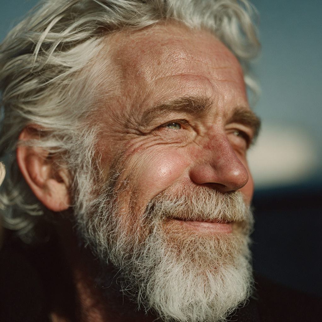 Un hombre sonriendo | Fuente: Midjourney