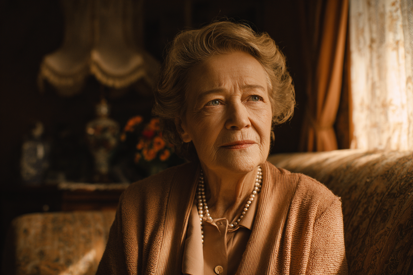 Una mujer mayor | Fuente: Midjourney