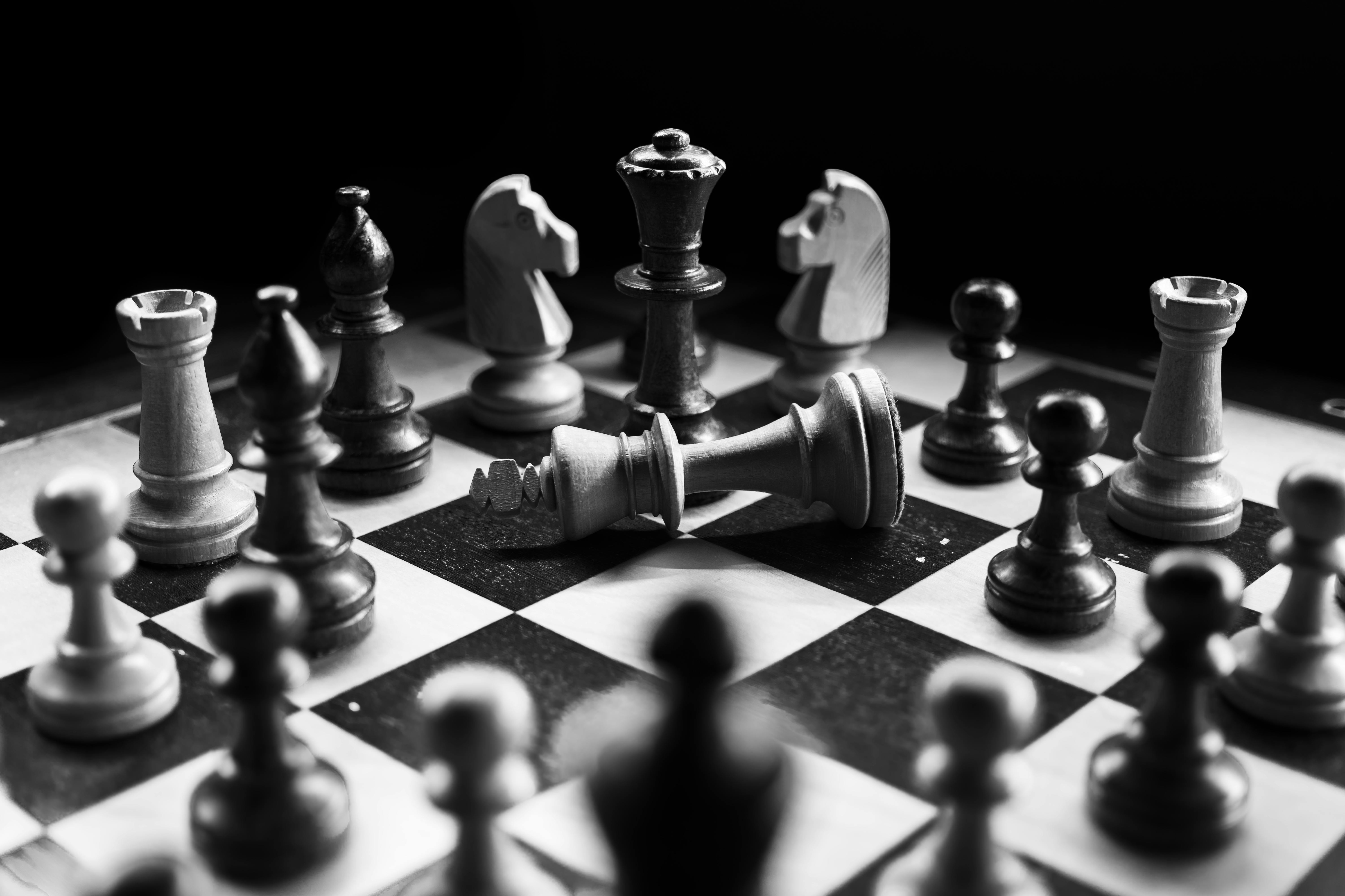 Un tablero de ajedrez | Fuente: Pexels