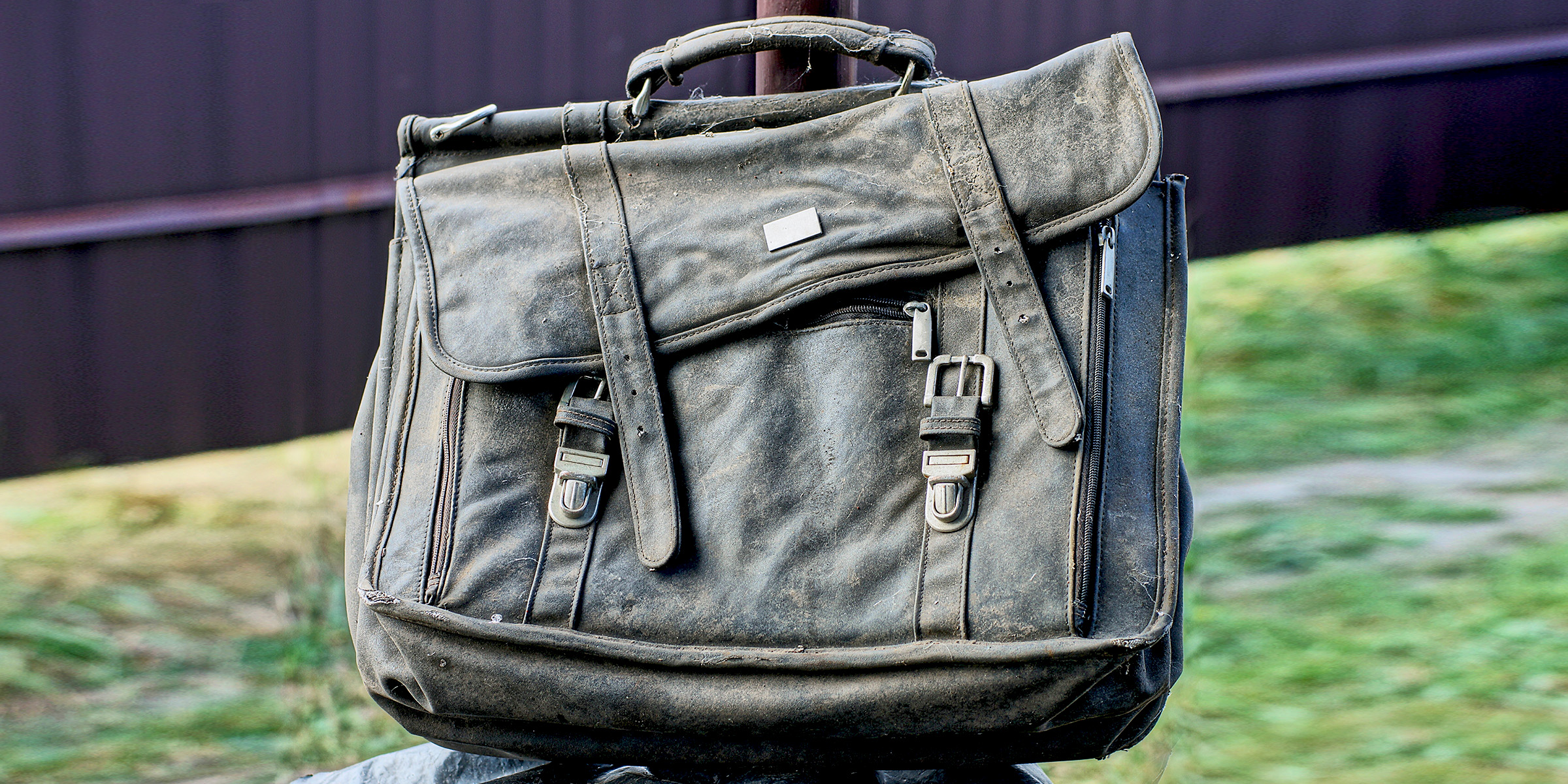 Un viejo bolso | Fuente: Shutterstock