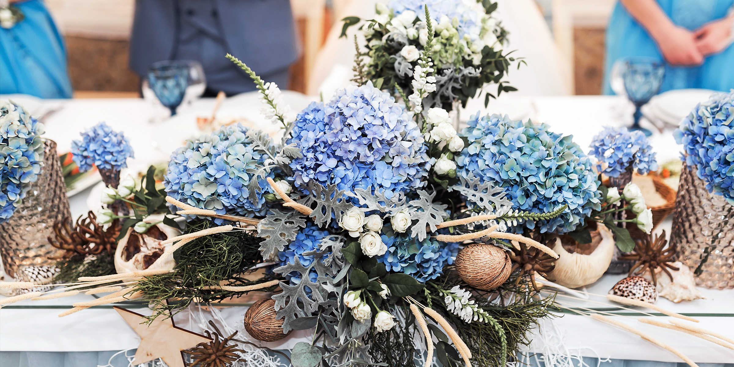 Flores en una boda | Fuente: Freepik